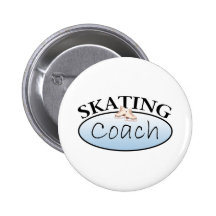 De Bus van kunstschaatsen Speldbutton
