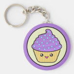 De Cake Keychain van Cuppy van Kawaii Sleutel Hanger