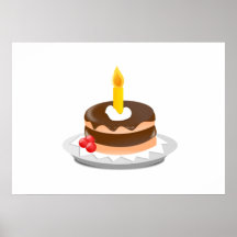 De Cake van de verjaardag Plaat