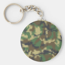 De Camouflage van het pixel Sleutelhangers
