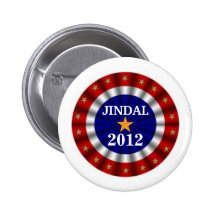 De campagneknoop van Jindal 2012 Speldje