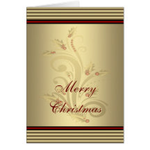 De Christelijke Vakantie van Kerstmis Wenskaart