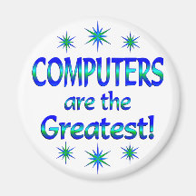 De computers zijn het Grootst Koelkast Magneet