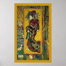 De Courtisane par Vincent van Gogh Posters