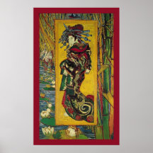 De Courtisane par Vincent van Gogh Posters