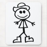 De Cowboy van Stickman Muis Matten