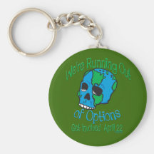 De Dag van de aarde krijgt Geïmpliceerde KeyChain Sleutel Hanger