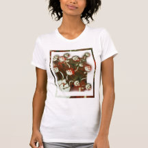 De Dames T van de Uitbarsting van Lotus T Shirt