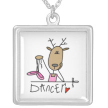 De Danser van het Cijfer van de stok het Ketting v