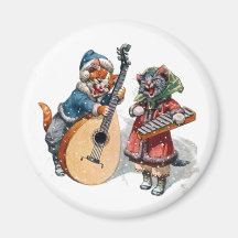 De de leuke Mandoline en Xylofoon van het Spel van Koelkast Magneetjes