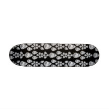 De diamant verblindt persoonlijk skateboard