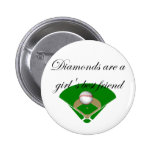 De diamanten zijn beste de vriendenT-shirts van ee Buttons