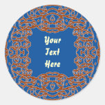 De diepe Blauwe sticker van de Bandana