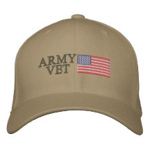 De Dierenarts van het leger met Amerikaanse Vlag Baseball Cap