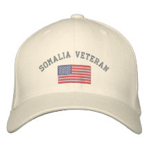 De Dierenarts van SOMALIË met Amerikaanse Vlag Geborduurde Basebal Pet