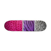 De Dierlijke Druk van de Diamant van Girly Skate Deck