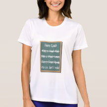 De Doelstellingen van het ras T-shirt