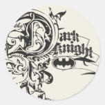 De donkere Versierd Ridder Stickers