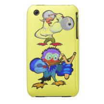 De Douane Blackberry van Africankoko iPhone 3 Covers