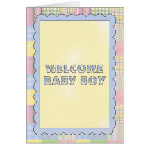 De Douche van de Kaarten van het baby, Congrats, d
