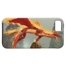 De Draak van de brand Case-Mate iPhone 5 Hoesjes