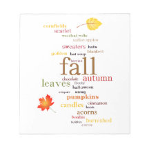 De Dromen van de herfst Kladblokken