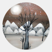 De Dromen van Kerstmis Stickers