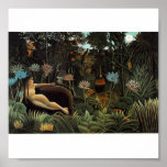 De droom van Rousseau Print