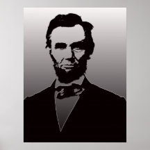 De Druk van Abraham Lincoln Poster