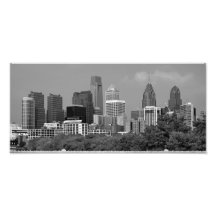 De DRUK van de FOTO van de Horizon van Philadelphi