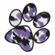 De Druk van de Poot van de camouflage