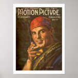 De Druk van de Silent Movie van Antonio dekking va Plaat
