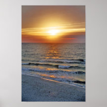De Druk van de Zonsopgang van Pensacola Print