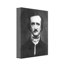 De Druk van het Canvas van Edgar Allan Poe Stretched Canvas Prints