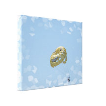 De Druk van het Canvas van Parasail Stretched Canvas Print