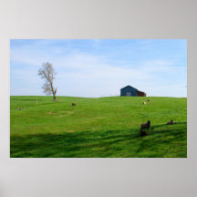 De Druk van het landschap Afdruk