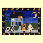 De Druk van het trick or treat posters