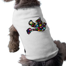 De Duif van de Bloemen van de zomer Huisdieren Shirt