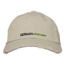 DE DUITSE MAKER VAN DE WIJN, HET DUITSE PET VAN DE BASEBALL CAP