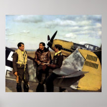 De Duitse me-109 Loodsen van WO.II Poster