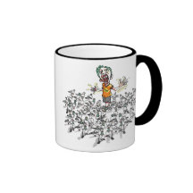 De duiven doen schrikken me door Mudge Studios Koffie Mokken