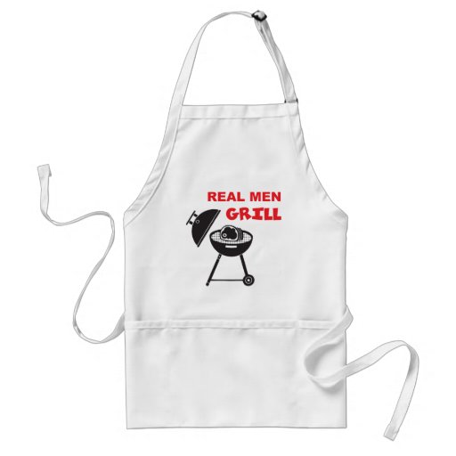 De echte Grill van het Man Schort