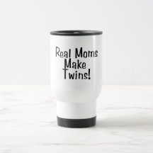 De echte Mamma's maken Tweelingen Koffie Mok