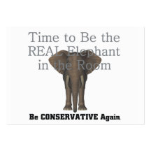 De Echte Olifant van het T-SHIRT Visitekaart Sjablonen