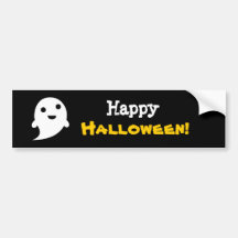 De eenvoudige Toespraak Gelukkig Halloween van het Bumperstickers
