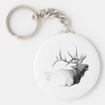 De Elanden van de stier Sleutelhanger