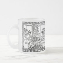 De elegante Middeleeuwse Mok van de Koffie