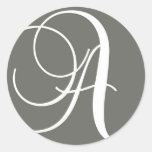 De elegante Sticker van het Huwelijk van de Houtsk