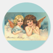 De Engelen van Kerstmis Stickers