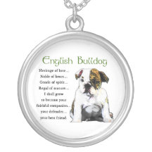 De Engelse Erfenis van het Puppy van de Buldog van Persoonlijke Ketting